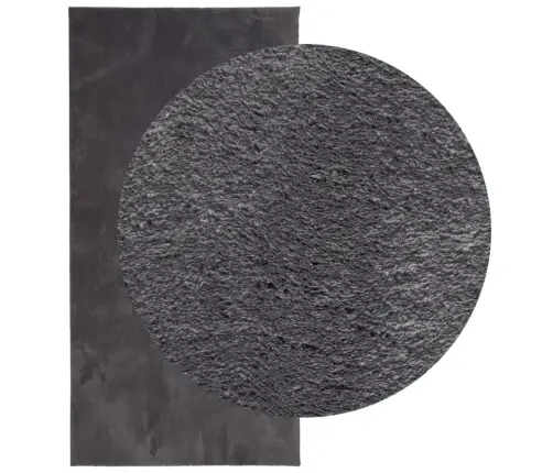 Paklājs Huarte, Īsa Spalva, Mīksts, Mazgājams, Antracītpelēks Vidaxl