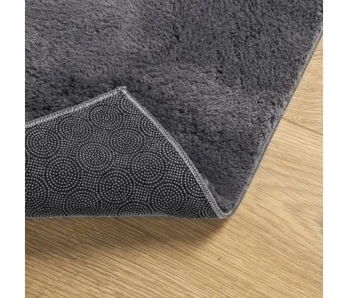 Paklājs Huarte, Īsa Spalva, Mīksts, Mazgājams, Antracītpelēks Vidaxl