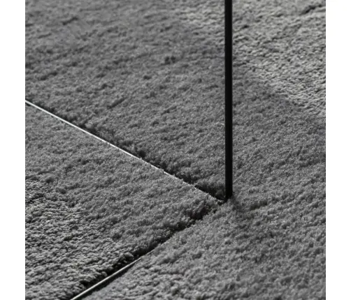 Vaip "Huarte", Lühikese Narmaga, Pestav, Antratsiit, 120X120 Cm Vaip "Huarte", Lühikese Narmaga, Pestav, Antratsiit, 120X120 Cm