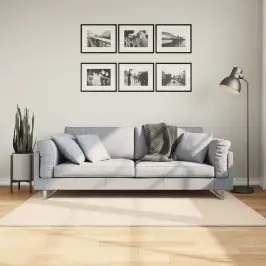 Paklājs Huarte, Īsa Spalva, Mīksts, Mazgājams, Bēšs, 120X170 Cm Vidaxl
