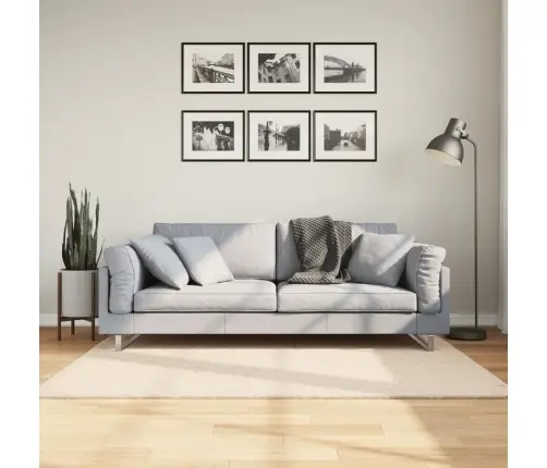 Kilimas Huarte, Smėlio, 120X170cm Trumpi Šereliai