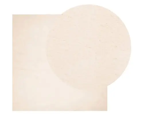 Kilimas Huarte, Smėlio, 160X160 cm Trumpi Šereliai