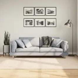 Kilimas Huarte, Smėlio, 160X230 cm Trumpi Šereliai