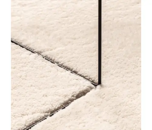 Paklājs Huarte, Īsa Spalva, Mīksts, Mazgājams, Bēšs, 200X280 Cm Vidaxl