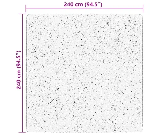 Paklājs Huarte, Īsa Spalva, Mīksts, Mazgājams, Bēšs, 240X240 Cm Vidaxl Paklājs Huarte, Īsa Spalva, Mīksts, Mazgājams, Bēšs, 240X240 Cm Vidaxl