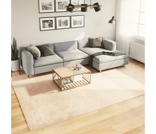 Paklājs Huarte, Īsa Spalva, Mīksts, Mazgājams, Bēšs, 240X340 Cm Vidaxl