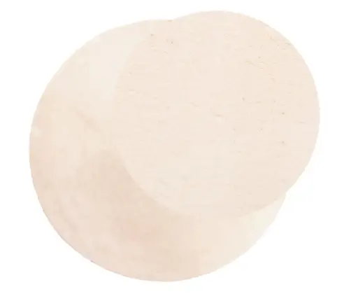 Vaip "Huarte", Lühikese Narmaga, Pestav, Beež, Ø 100 Cm