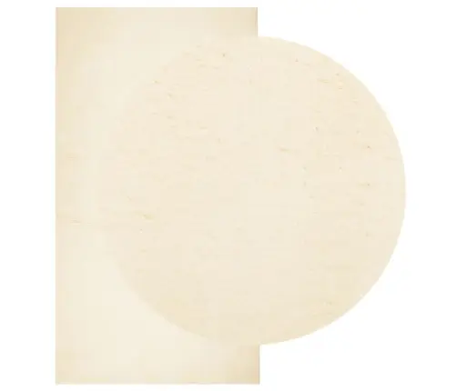 Vaip "Huarte", Lühikese Narmaga, Pestav, Kreemjas, 80X150 Cm