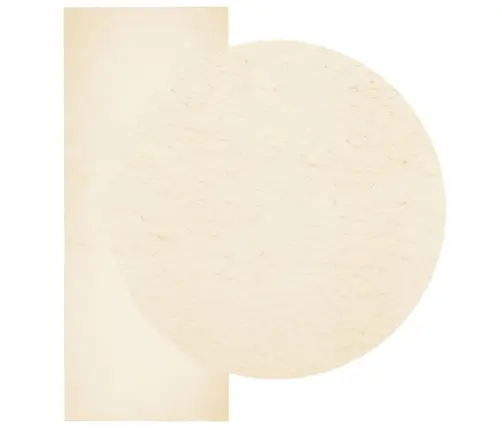 Vaip "Huarte", Lühikese Narmaga, Pestav, Kreemjas, 80 X 200 Cm