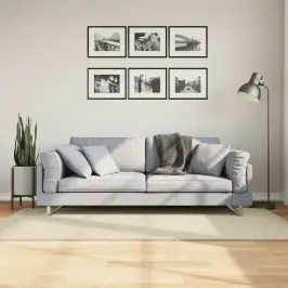Paklājs Huarte, Īsa Spalva, Mīksts, Mazgājams, Bēšs, 100X200 Cm Vidaxl