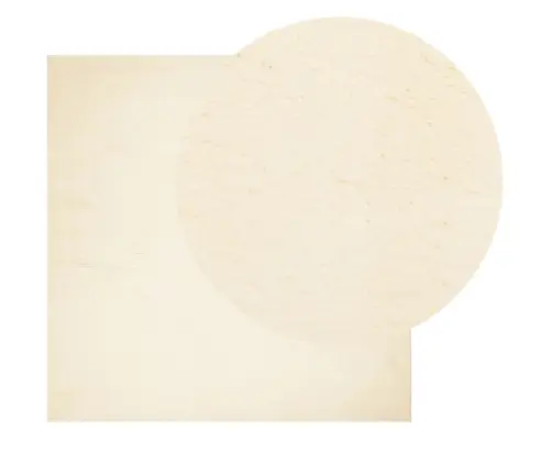 Vaip "Huarte", Lühikese Narmaga, Pestav, Kreemjas, 240X240 Cm