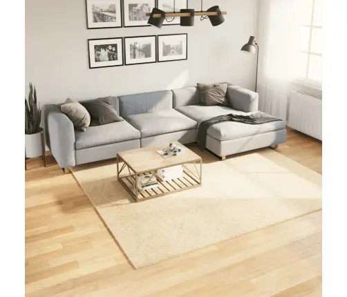 Vaip "Huarte", Lühikese Narmaga, Pestav, Kreemjas, 240X240 Cm