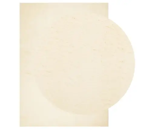 Kilimas Huarte, Kreminės Spalvos, 240X340 cm Trumpi Šereliai