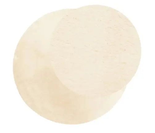 Paklājs Huarte, Īsa Spalva, Mīksts, Mazgājams, Bēšs, Ø 120 Cm Vidaxl