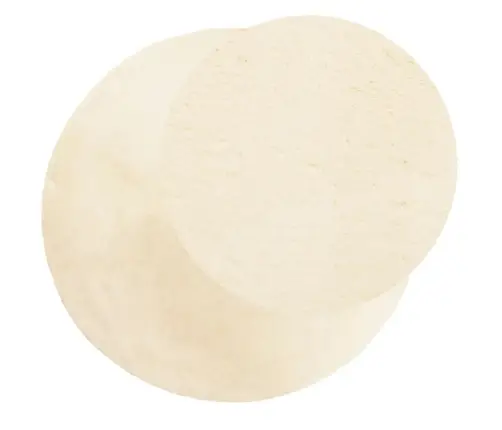 Vaip "Huarte", Lühikese Narmaga, Pestav, Kreemjas, Ø 160 Cm