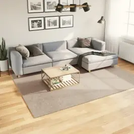 Paklājs Huarte, Īsa Spalva, Mīksts, Mazgājams, Smilšu 200X280Cm Vidaxl