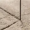 Paklājs Huarte, Īsa Spalva, Mīksts, Mazgājams, Smilšu, Ø 100 Cm Vidaxl