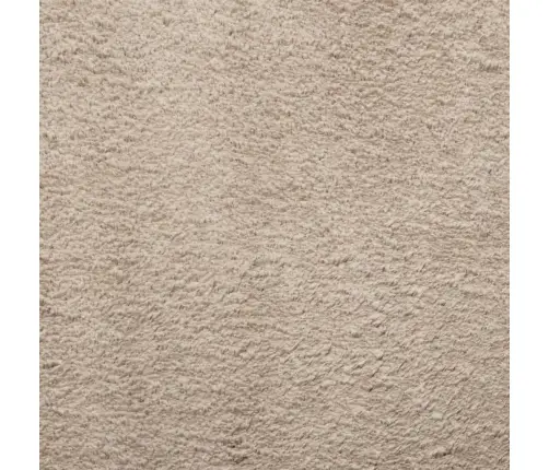 Vaip "Huarte", Lühikese Narmaga, Pestav, Liivakarva, Ø 120 Cm