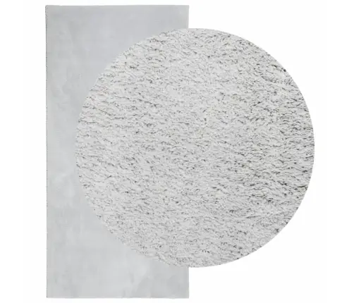 Paklājs Huarte, Īsa Spalva, Mīksts, Mazgājams, Pelēks 100X200Cm Vidaxl