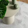 Paklājs Huarte, Īsa Spalva, Mīksts, Mazgājams, Pelēks, Ø 100 Cm Vidaxl