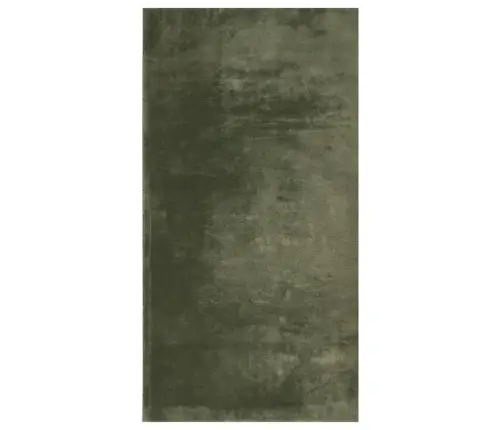 Paklājs Huarte, Īsa Spalva, Mīksts, Mazgājams, Zaļš, 60X110 Cm Vidaxl