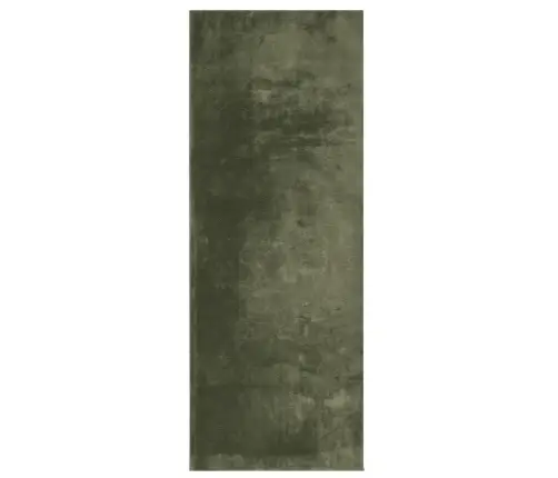 Paklājs Huarte, Īsa Spalva, Mīksts, Mazgājams, Zaļš, 80X200 Cm Vidaxl Paklājs Huarte, Īsa Spalva, Mīksts, Mazgājams, Zaļš, 80X200 Cm Vidaxl