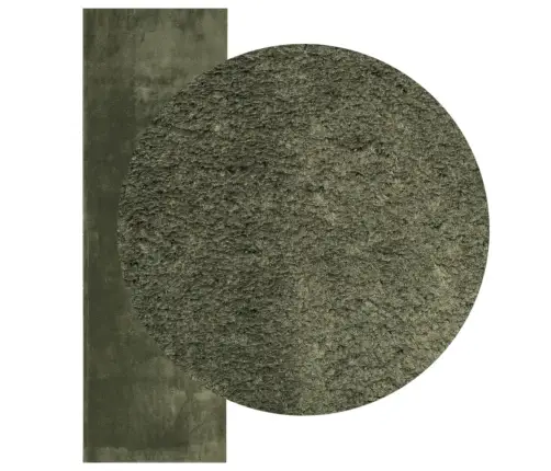 Paklājs Huarte, Īsa Spalva, Mīksts, Mazgājams, Zaļš, 80X250 Cm Vidaxl