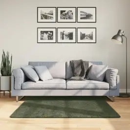 Kilimas Huarte, Miško Žalios Spalvos, 120X120Cm Trumpi Šereliai