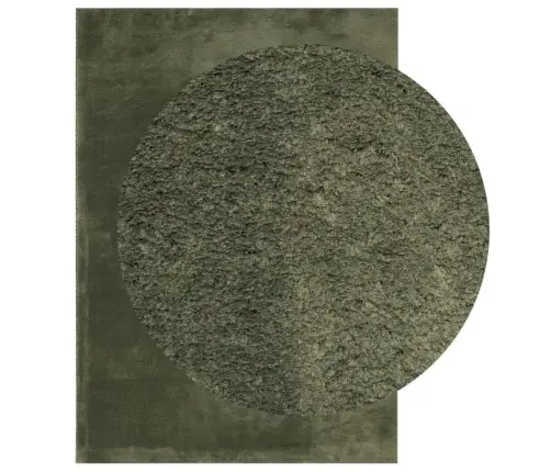 Paklājs Huarte, Īsa Spalva, Mīksts, Mazgājams, Zaļš, 120X170 Cm Vidaxl