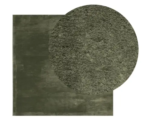 Vaip Huarte, Lühikese Narmaga, Pestav, Metsaroheline, 160X160Cm