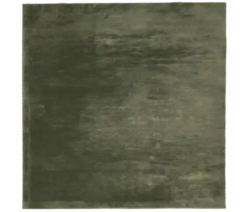 Paklājs Huarte, Īsa Spalva, Mīksts, Mazgājams, Zaļš, 200X200 Cm Vidaxl