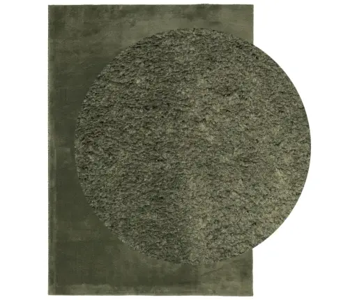 Paklājs Huarte, Īsa Spalva, Mīksts, Mazgājams, Zaļš, 200X280 Cm Vidaxl