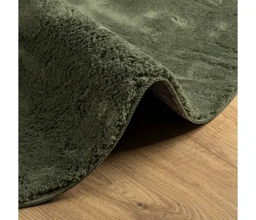 Kilimas Huarte, Žalias, 100cm Trumpi Šereliai