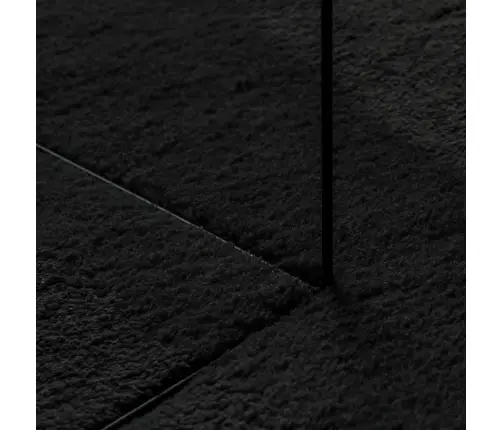 Vaip "Huarte", Lühikese Narmaga, Pestav, Must, 80X200 Cm