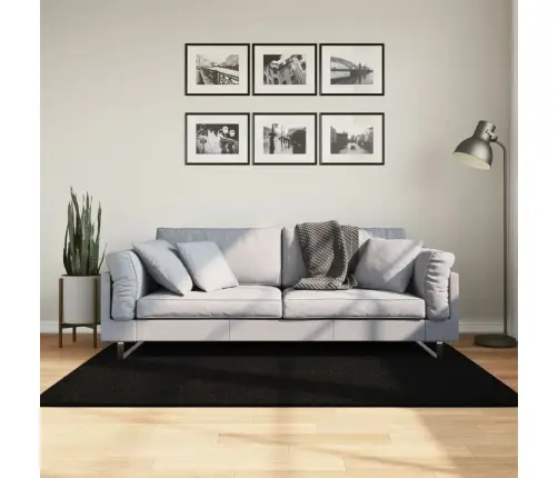 Kilimas Huarte, Juodas, 120X170cm Trumpi Šereliai