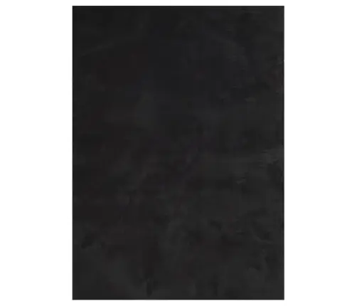 Paklājs Huarte, Īsa Spalva, Mīksts, Mazgājams, Melns, 160X230Cm Vidaxl