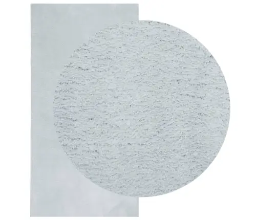 Paklājs Huarte, Īsa Spalva, Mīksts, Mazgājams, Zils, 100X200 Cm Vidaxl