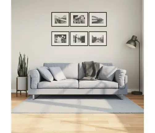 Kilimas Huarte, Mėlynos Spalvos, 120X170cm Trumpi Šereliai