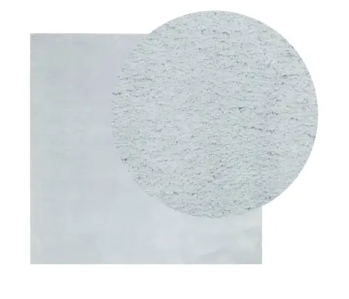 Paklājs Huarte, Īsa Spalva, Mīksts, Mazgājams, Zils, 160X160 Cm Vidaxl
