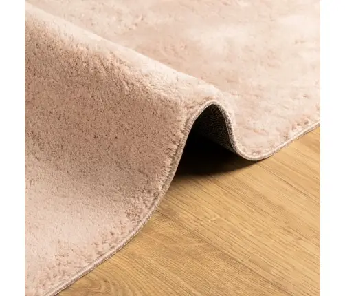 Paklājs Huarte, Īsa Spalva, Mazgājams, Rozīgs, 160X160 Cm Vidaxl Paklājs Huarte, Īsa Spalva, Mazgājams, Rozīgs, 160X160 Cm Vidaxl