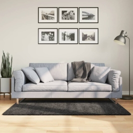 Paklājs Pamplona, 80X150 Cm, Shaggy, Moderns, Antracītpelēks Vidaxl
