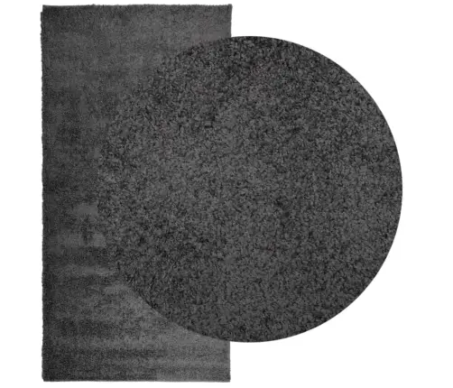 Paklājs Pamplona, 100X200 Cm, Shaggy, Moderns, Antracītpelēks Vidaxl