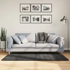 Paklājs Pamplona, 120X170 Cm, Shaggy, Moderns, Antracītpelēks Vidaxl