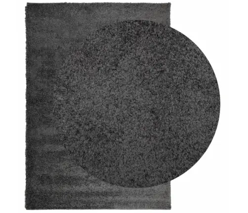 Kõrge Narmaga Shaggy Vaip "Pamplona", Antratsiithall 140X200 Cm