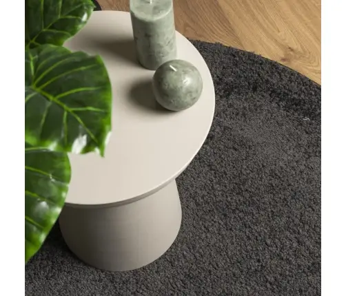 Paklājs Pamplona, Ø 80 Cm, Shaggy, Moderns, Antracītpelēks Vidaxl Paklājs Pamplona, Ø 80 Cm, Shaggy, Moderns, Antracītpelēks Vidaxl