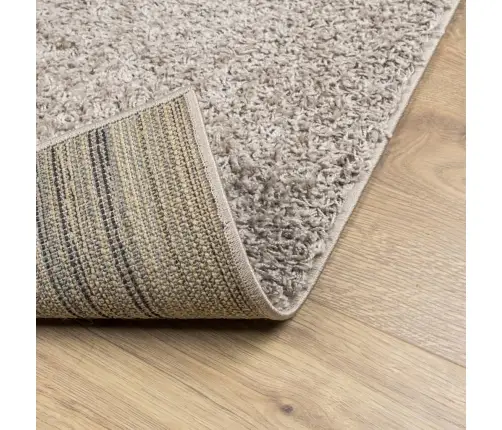 Paklājs Pamplona, 100X200 Cm, Shaggy, Moderns, Bēšs Vidaxl