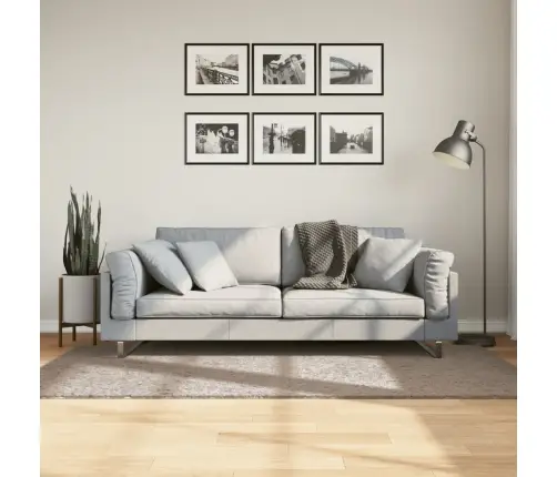 Paklājs Pamplona, 100X200 Cm, Shaggy, Moderns, Bēšs Vidaxl