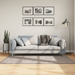Paklājs Pamplona, 120X170 Cm, Shaggy, Moderns, Bēšs Vidaxl
