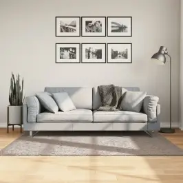 Paklājs Pamplona, 120X170 Cm, Shaggy, Moderns, Bēšs Vidaxl