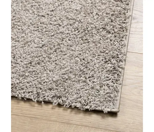 Paklājs Pamplona, 160X160 Cm, Shaggy, Moderns, Bēšs Vidaxl